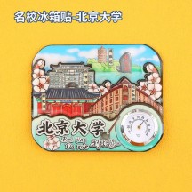 City Wooden Fridge Magnet – Souvenir Magnetic Sticker