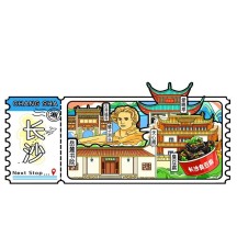 New Ticket Stub Fridge Magnet – Creative City Magnetic Sticker