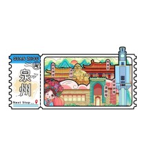 New Ticket Stub Fridge Magnet – Creative City Magnetic Sticker