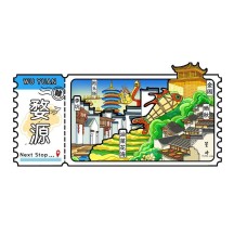 New Ticket Stub Fridge Magnet – Creative City Magnetic Sticker