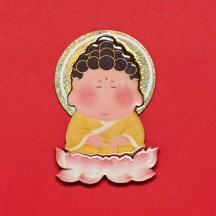 Spring Festival Fridge Magnet – Creative Wooden Couplets Magnetic Sticker for Chinese New Year Decoration