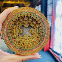 Tiangong Caisson Fridge Magnet & Nine-Dragon Phoenix Crown Fridge Magnet – Cultural and Creative Souvenir