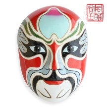 Peking Opera Mask Wall Hanging – Extra-Large Five Gods of Wealth Decorative Mask