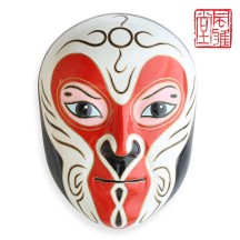 Peking Opera Mask Wall Hanging – Extra-Large Five Gods of Wealth Decorative Mask