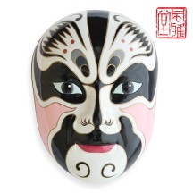 Peking Opera Mask Wall Hanging – Extra-Large Five Gods of Wealth Decorative Mask