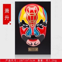 Guochao Style Chinese Peking Opera Mask – Wall Hanging & Decorative Ornament