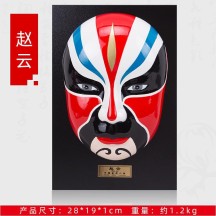 Guochao Style Chinese Peking Opera Mask – Wall Hanging & Decorative Ornament