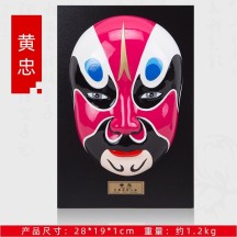 Guochao Style Chinese Peking Opera Mask – Wall Hanging & Decorative Ornament