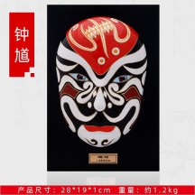 Guochao Style Chinese Peking Opera Mask – Wall Hanging & Decorative Ornament