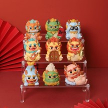 Guochao Creative 'Nine Sons of the Dragon' Home Decor Desktop Ornament