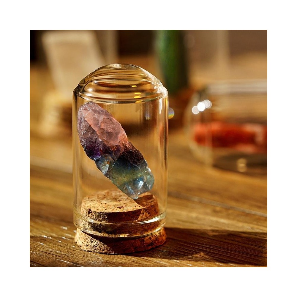 Natural Crystal Mineral Specimen in a Bottle – Collectible Energy Gemstone Natural Crystal Mineral Specimen in a Bottle – Collectible Energy Gemstone