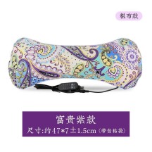 Mugwort Electric Heating Bone-Shaped Pillow – 4-Level Adjustable & Removable Washable Cover