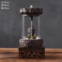 Backflow Incense Burner Windproof Cover – Sandalwood Incense Burner “Wukong” Incense Tower