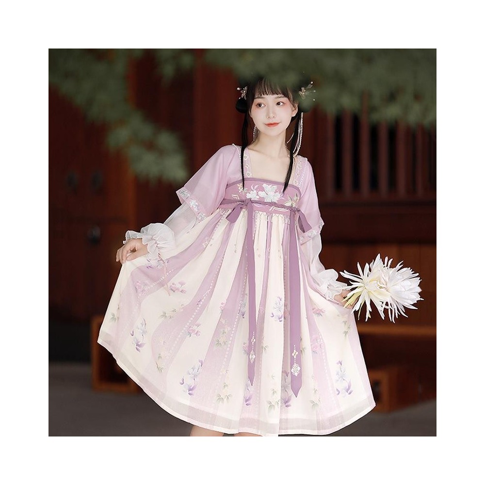 Women's Hanfu-Inspired Embroidered Qi-Xiong Ruqun – Chinese Style Women's Hanfu-Inspired Embroidered Qi-Xiong Ruqun – Chinese Style