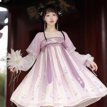 Women's Hanfu-Inspired Embroidered Qi-Xiong Ruqun – Chinese Style