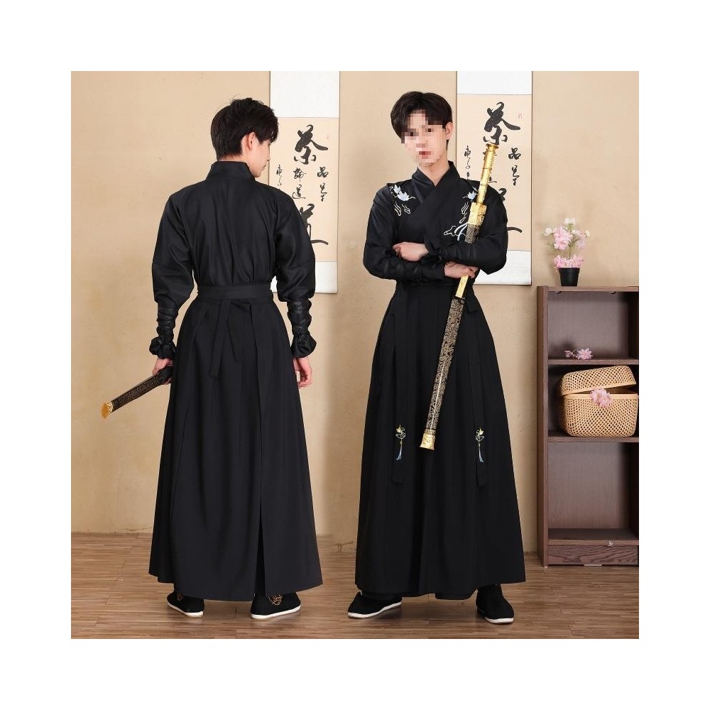 Hanfu Outfit Set – Traditional Chinese Couple Costume, Unisex Plus Size Hanfu Outfit Set – Traditional Chinese Couple Costume, Unisex Plus Size