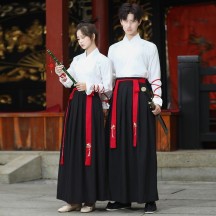 Hanfu Outfit Set – Traditional Chinese Couple Costume, Unisex Plus Size