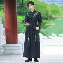 Hanfu Outfit Set – Traditional Chinese Couple Costume, Unisex Plus Size
