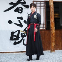 Hanfu Outfit Set – Traditional Chinese Couple Costume, Unisex Plus Size