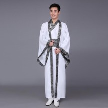Men's Hanfu Cloak – Tang-Style Robe Inspired by Three Kingdoms Official Attire