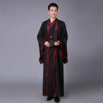 Men's Hanfu Cloak – Tang-Style Robe Inspired by Three Kingdoms Official Attire
