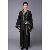 Men's Hanfu Cloak – Tang-Style Robe Inspired by Three Kingdoms Official Attire