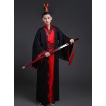Men's Hanfu Cloak – Tang-Style Robe Inspired by Three Kingdoms Official Attire