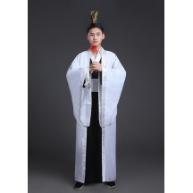 Men's Hanfu Cloak – Tang-Style Robe Inspired by Three Kingdoms Official Attire