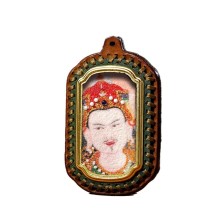 Leather thangka zajiram