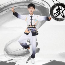 Children's Martial Arts Uniform – Tai Chi Performance and Competition Practice Outfit