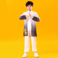 Children’s Martial Arts Practice Uniform – Chinese-Style Kung Fu Training Outfit for Kids