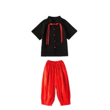 Chinese style performance clothing, martial arts clothing suit, Hanfu performance clothing
