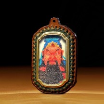 Leather thangka zajiram
