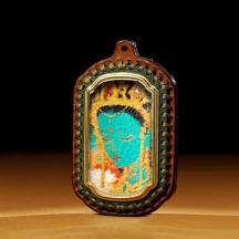 Leather thangka zajiram