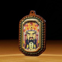 Leather thangka zajiram