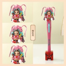 Peking Opera Doll, Face-Changing Pen, Face Paint Pen, Plush Doll
