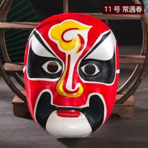 Finished Intangible Cultural Heritage Rap-Style Peking Opera Mask