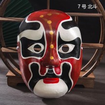 Finished Intangible Cultural Heritage Rap-Style Peking Opera Mask