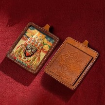 Tibetan Thangka with Qingshuo copper carving