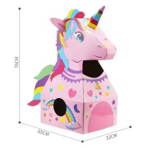 Guochao-Style Wearable Cardboard Model Kit – DIY Toy Box for Kids