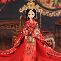 Hanfu Chinese-Style Traditional Costume Doll – Princess Dress-Up Playset