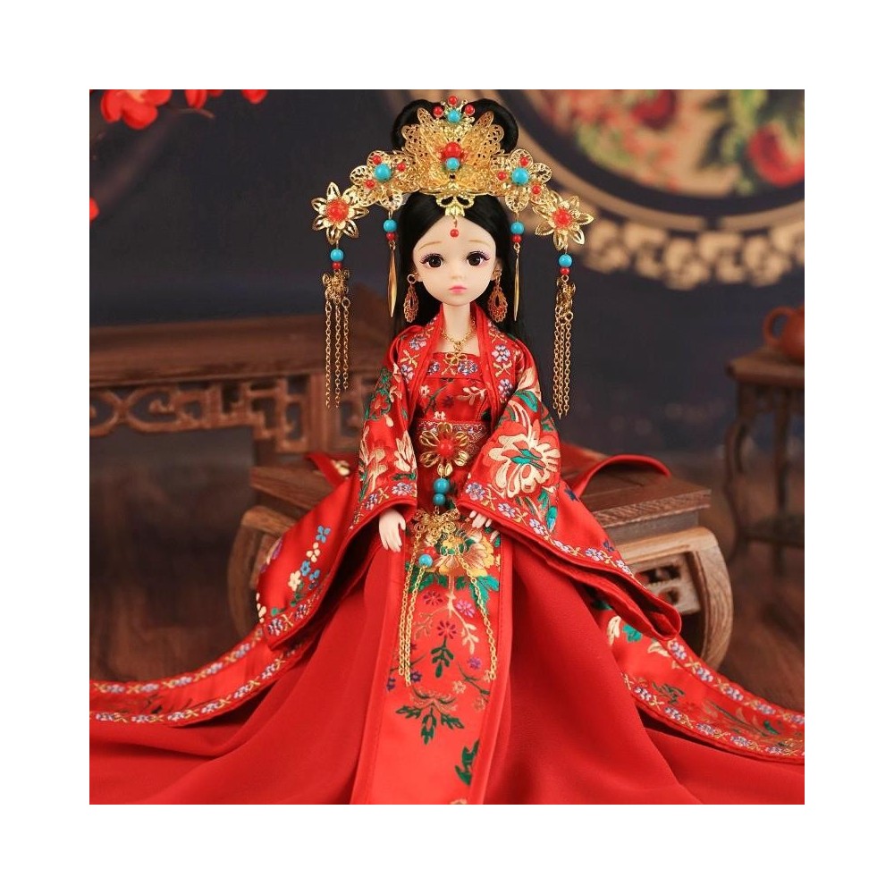 Hanfu Chinese-Style Traditional Costume Doll – Princess Dress-Up Playset
