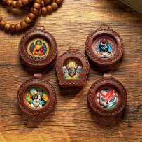 Hand-painted 3D thangka 3D relief