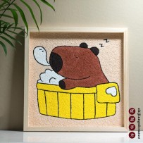 Intangible Cultural Heritage Pulp Handmade Paint-by-Numbers DIY Coloring Kit