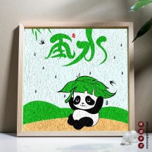 Intangible Cultural Heritage DIY Pulp Painting Ornaments – 24 Solar Terms Handicraft Set