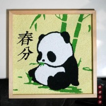 Intangible Cultural Heritage DIY Pulp Painting Ornaments – 24 Solar Terms Handicraft Set