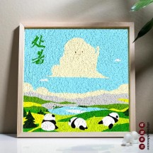 Intangible Cultural Heritage DIY Pulp Painting Ornaments – 24 Solar Terms Handicraft Set