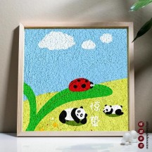 Intangible Cultural Heritage DIY Pulp Painting Ornaments – 24 Solar Terms Handicraft Set