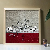 Intangible Cultural Heritage DIY Pulp Painting Ornaments – 24 Solar Terms Handicraft Set