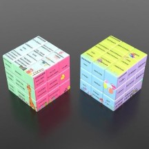 Early Education Literacy Cube – Idiom Learning Assistant Puzzle Toy for Kids